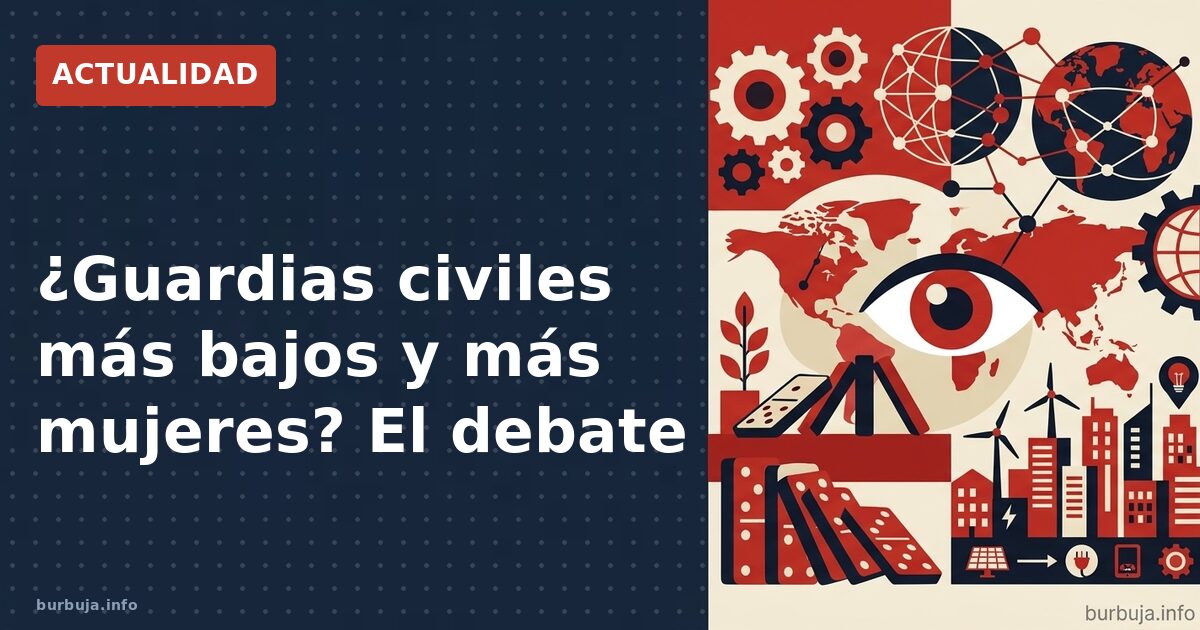¿Bajan los estándares en la Guardia Civil?