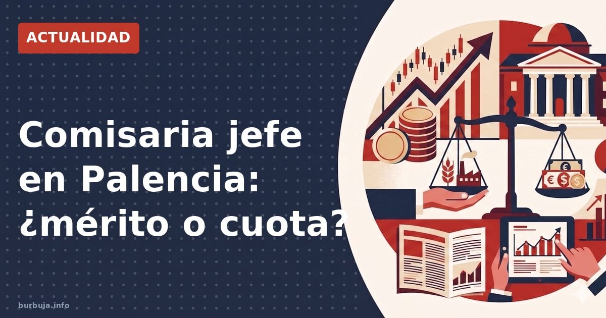 Polémica por la comisaria jefe de Palencia