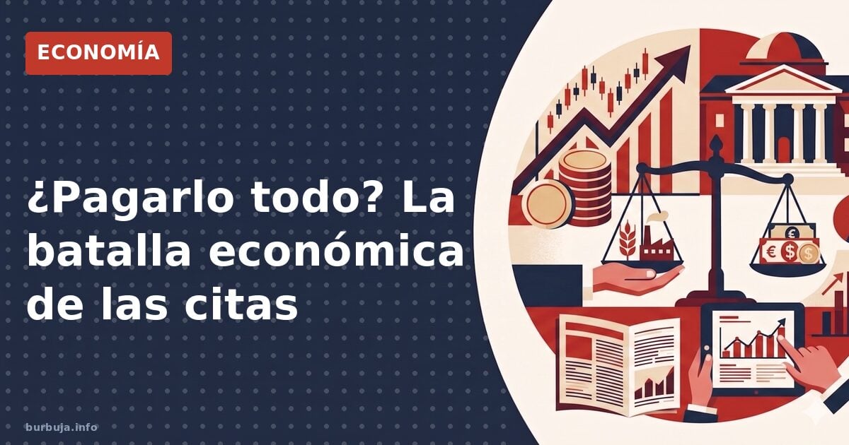¿Por qué los hombres se niegan a pagar en las citas?