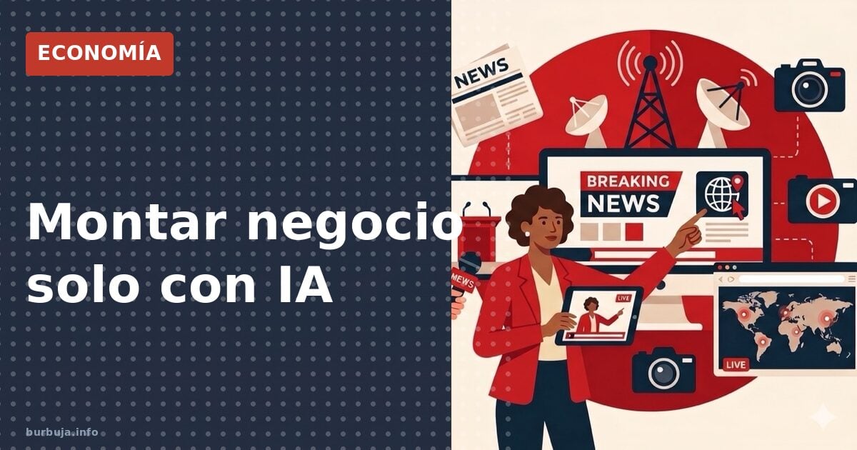 ¿Negocio solo con IA? Lo que esconden los gurús