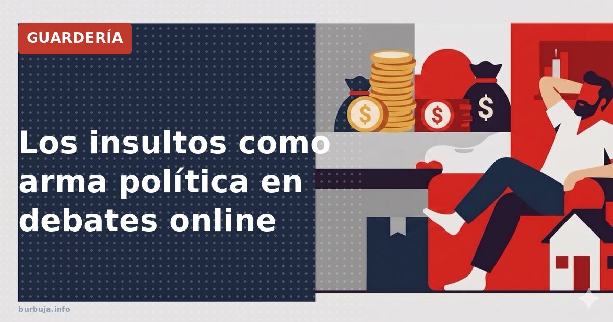 Así se degrada el debate: insultos y patologización