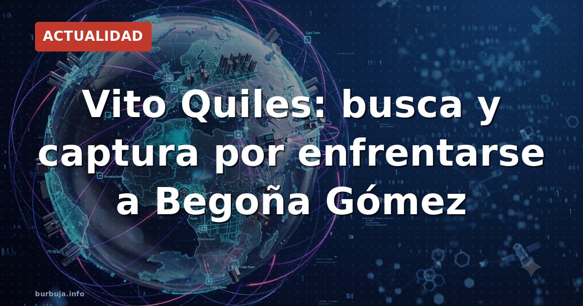 Vito Quiles, en busca y captura: la reacción judicial