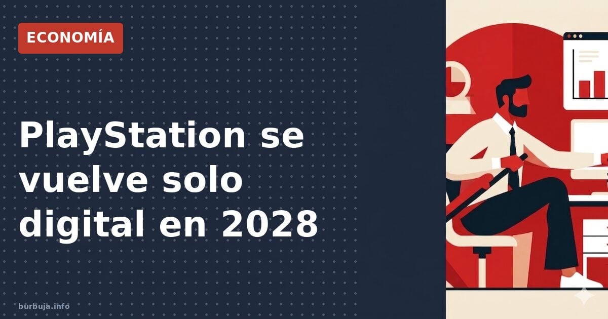 PlayStation se vuelve solo digital en 2028