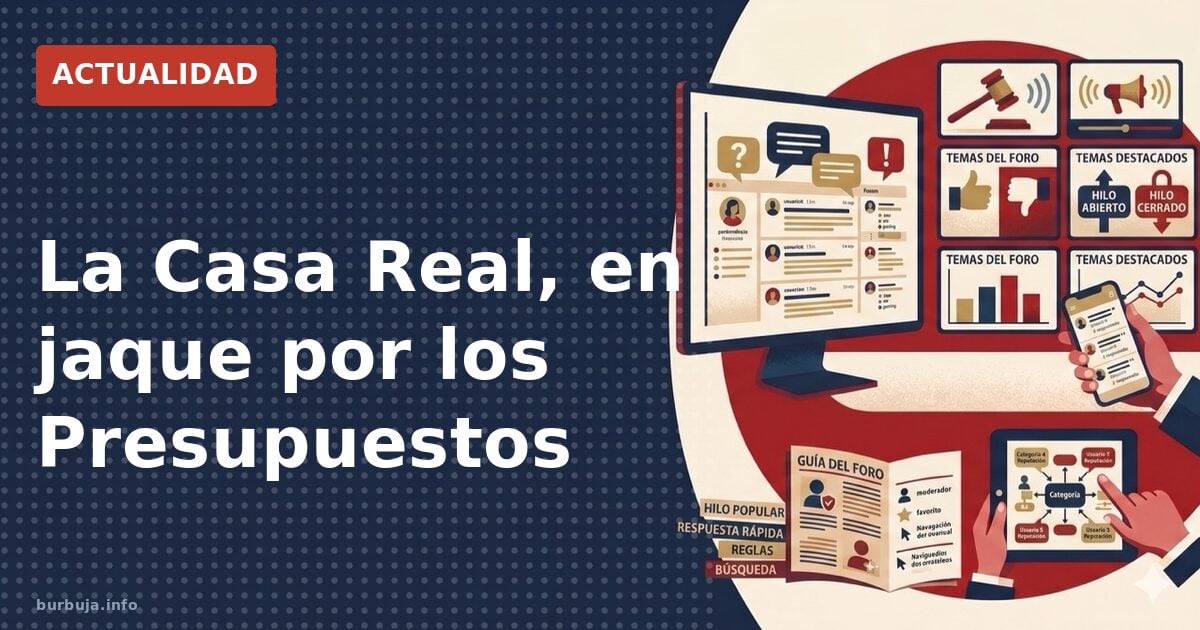 Sánchez asfixia a la Casa Real sin Presupuestos