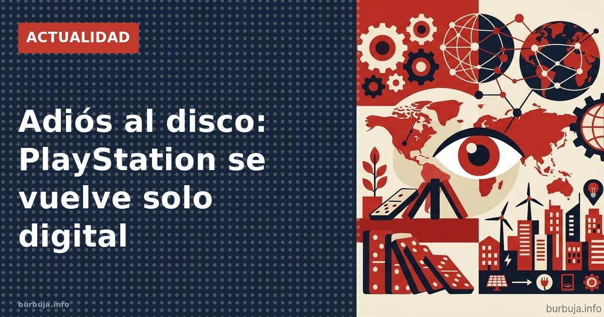 PlayStation mata el formato físico: solo digital