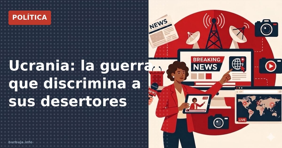Caza de desertores en Ucrania el nuevo escándalo