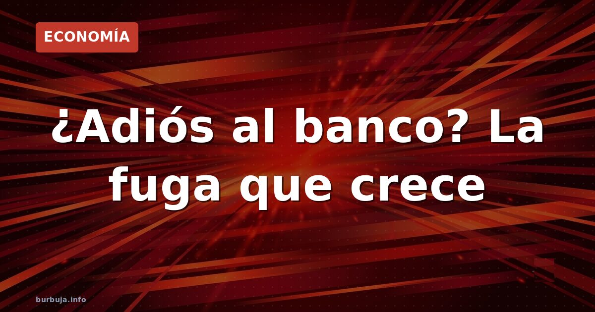 La huida a Colombia como síntoma de la crisis