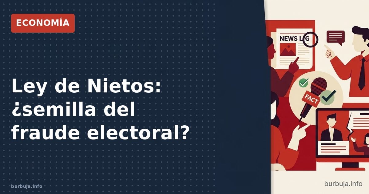 Ley de Nietos: ¿semilla del fraude electoral?