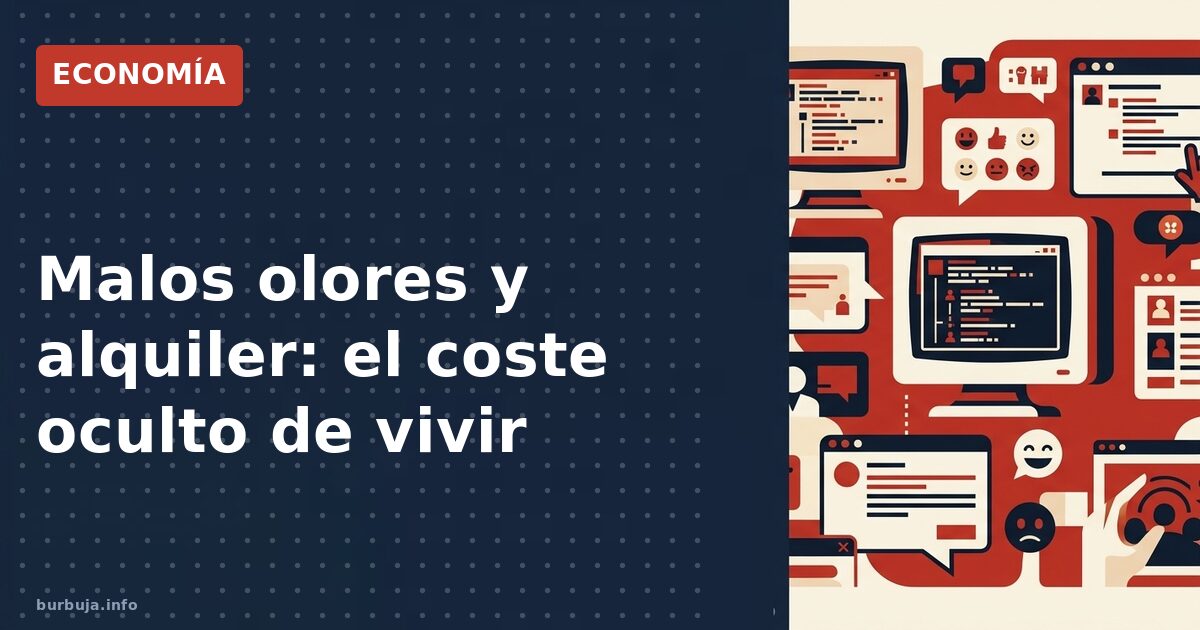 Malos olores y alquiler: el coste oculto de vivir
