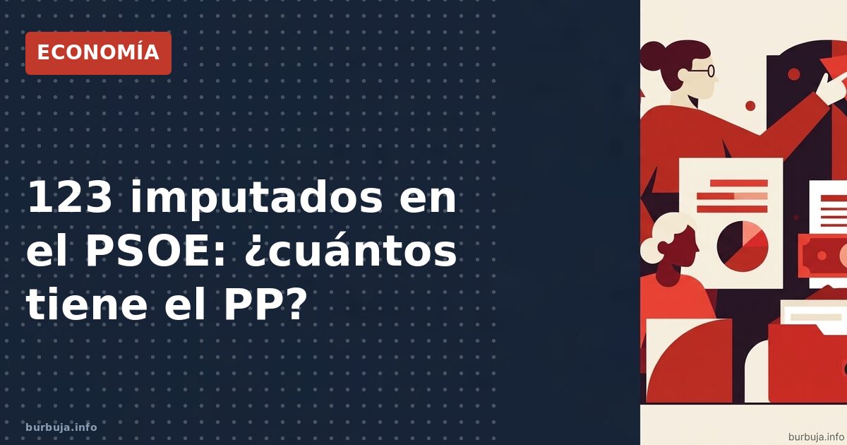 123 imputados del PSOE: la cifra que no para de crecer