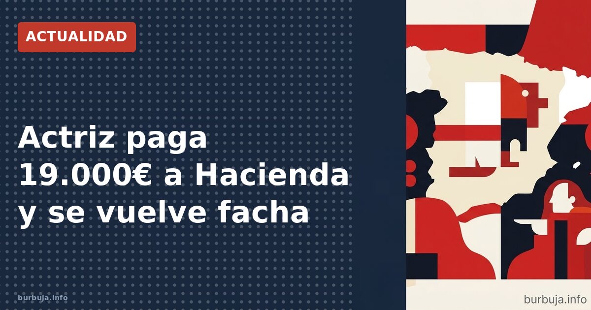 Elisa Mouliaá: 19.000€ a Hacienda