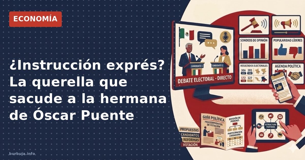 La hermana de Óscar Puente, en el punto de mira judicial