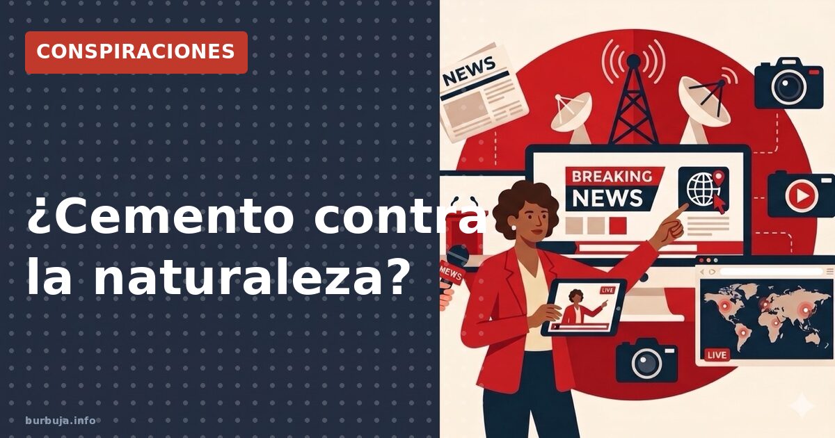 ¿Cemento contra la naturaleza?