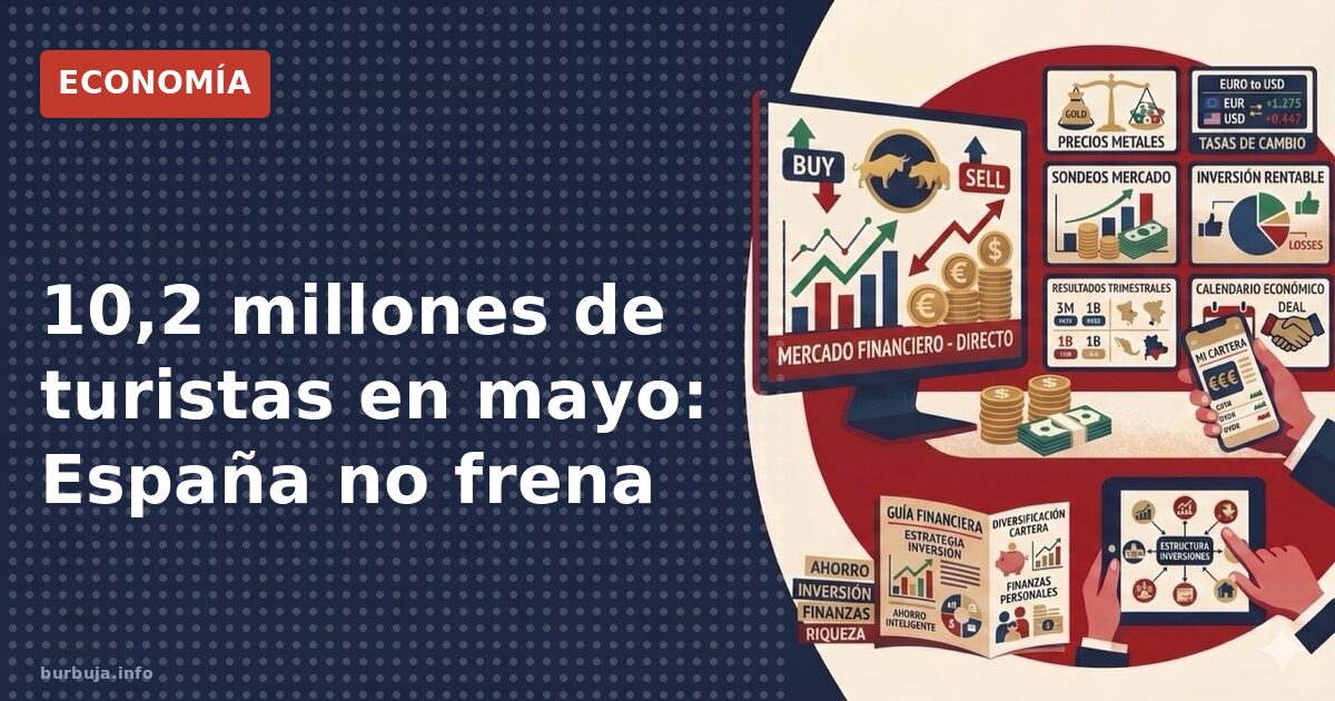 10,2 millones de turistas en mayo: ¿colapso o bonanza?