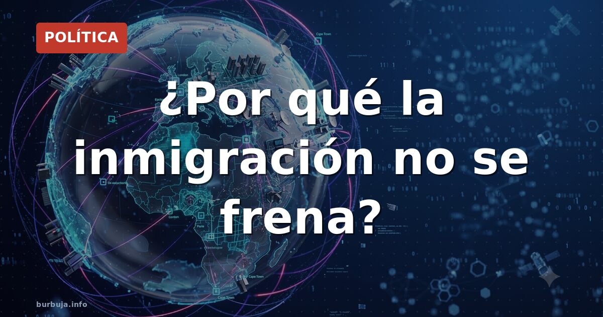 ¿Por qué la inmigración no se frena?
