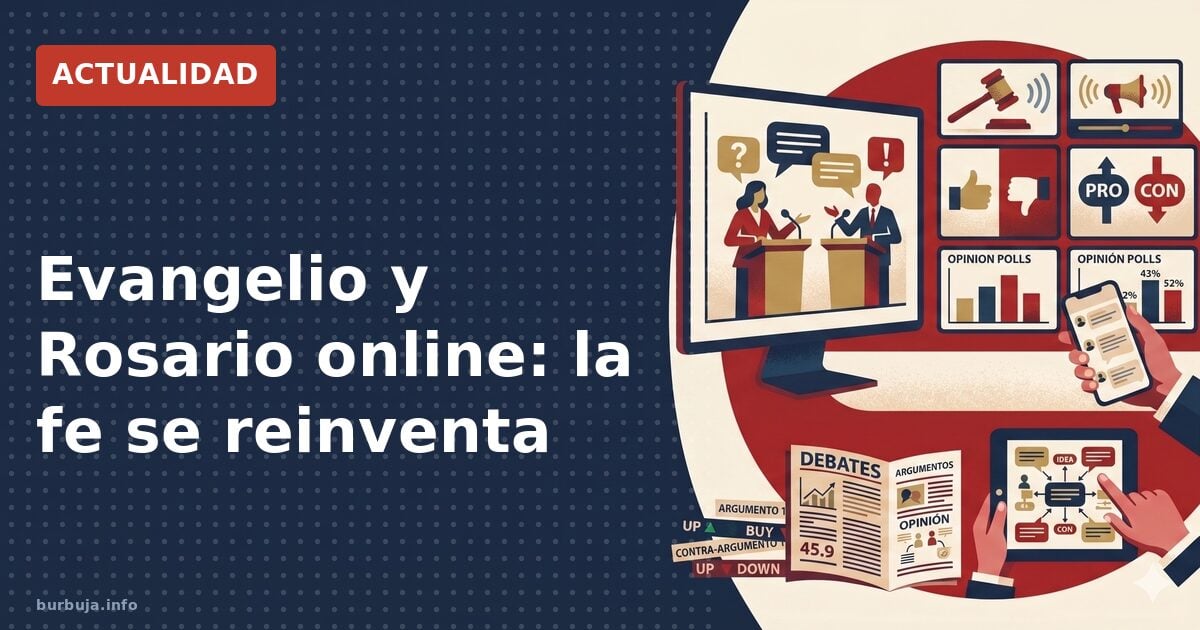 Evangelio y Rosario online: la fe se reinventa