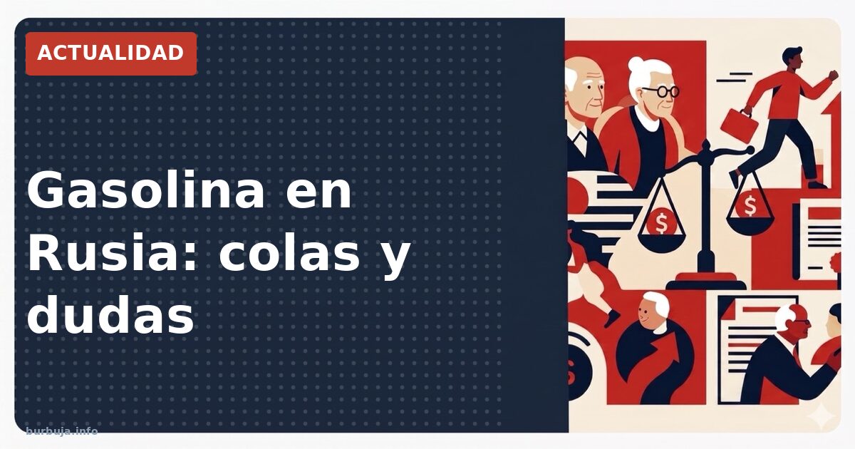 Colas de gasolina en Rusia: el 'exitazo' que no fue