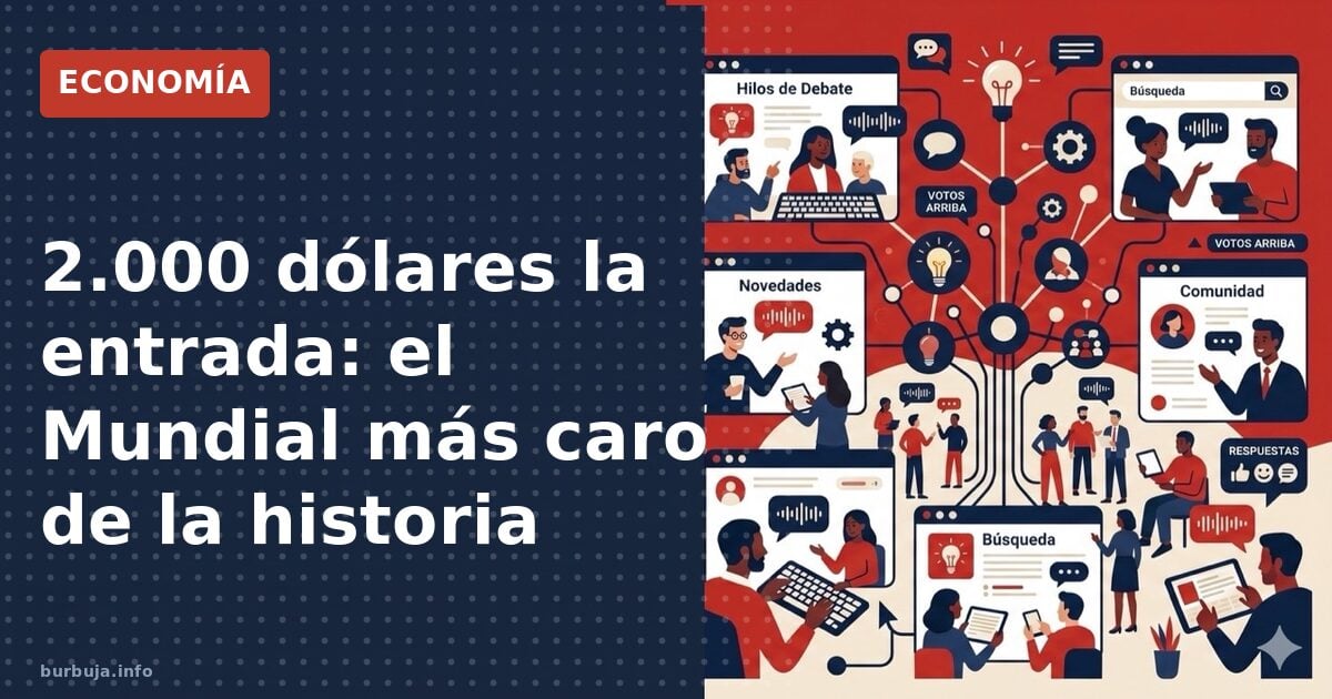 2.000 dólares la entrada: el Mundial más caro de la historia