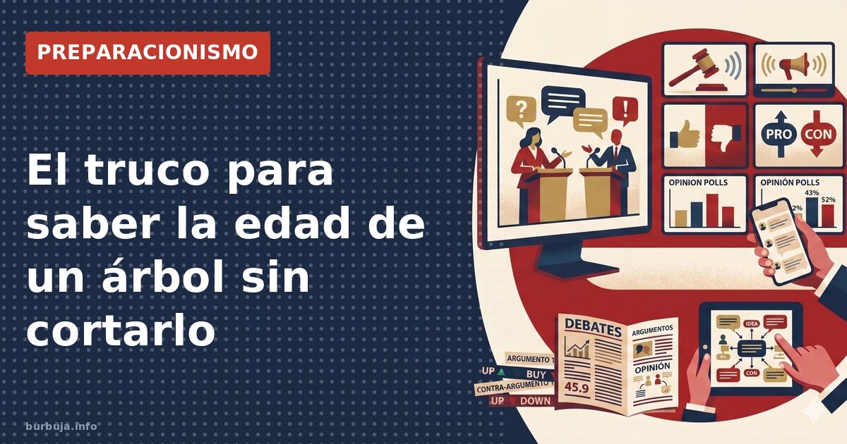 Edad de un árbol: métodos fiables y el mito del cerdo