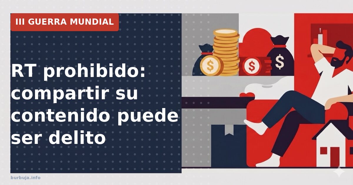 El TJUE avisa: compartir enlaces de RT puede llevarte a juicio