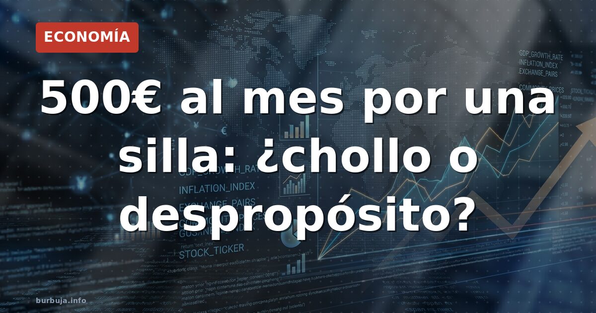 500€ al mes por una silla: el nuevo coworking capilar