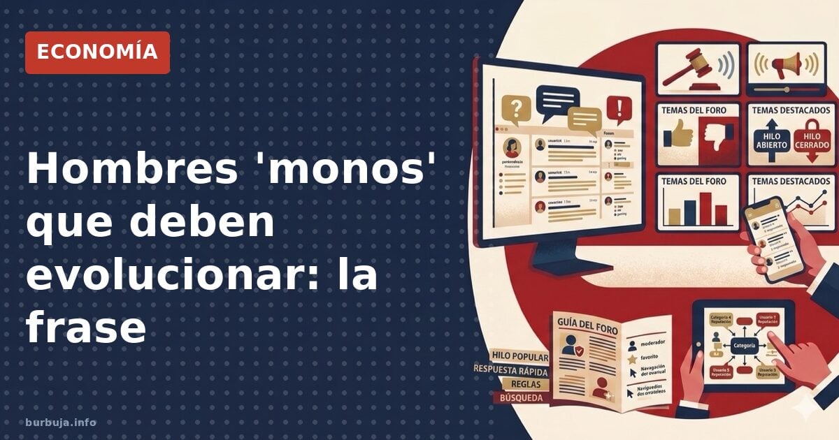Ministra de Igualdad durante una entrevista, con el texto de su declaración sobre la evolución de los hombres