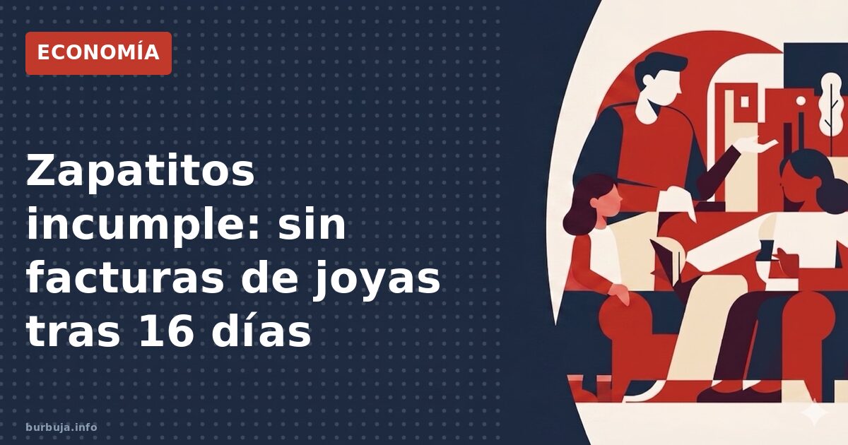 Prometió facturas de joyas y nunca llegaron