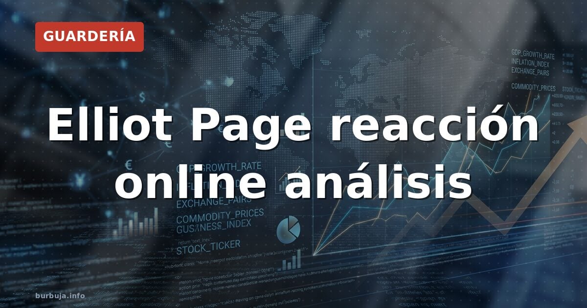 Elliot Page reacción online análisis