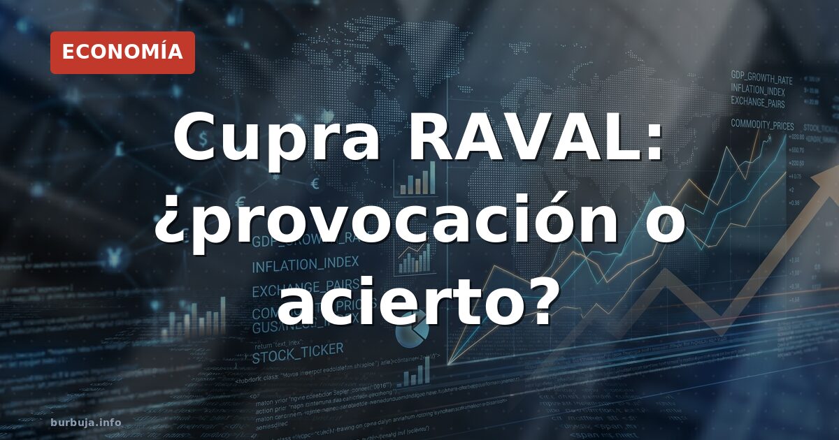 Cupra RAVAL: ¿marketing o suicidio comercial?