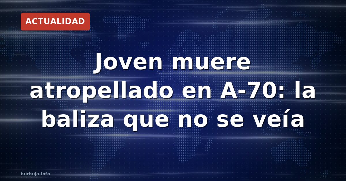 La baliza V16 no se ve ni a 10 metros
