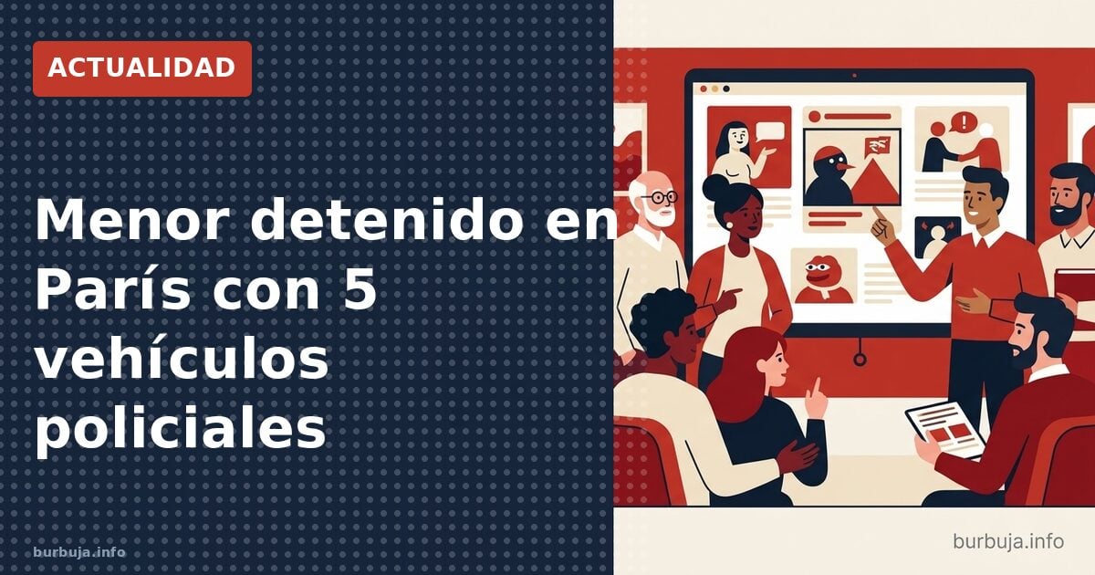 Menor de 14 años causa polémica en París
