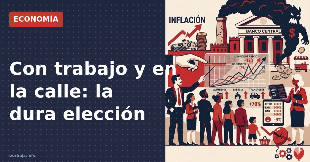 Con 1200€ de sueldo, prefiere la calle a un piso