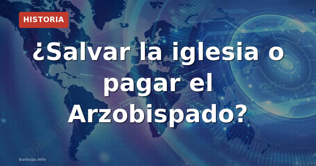 ¿Pagamos los ciudadanos la ruina de la Iglesia?