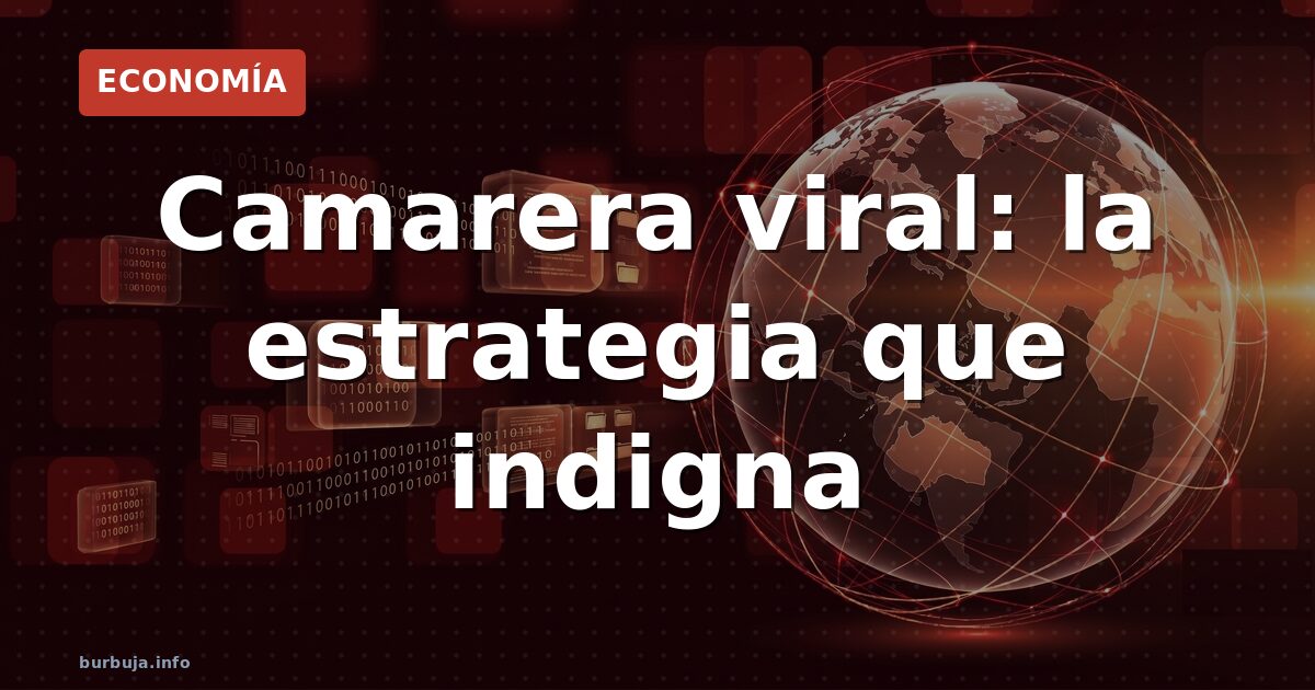 Camarera sevillana viral: ¿publicidad o precariedad?