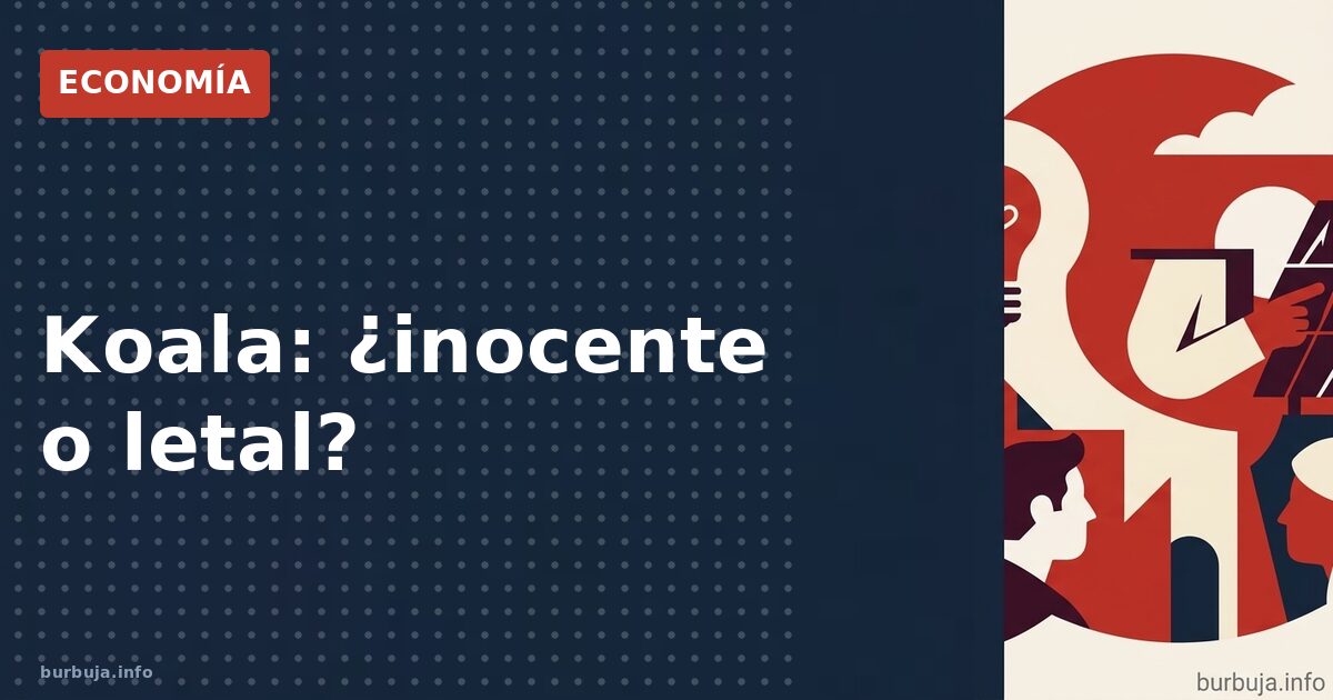 ¿Es el koala rentable evolutivamente?
