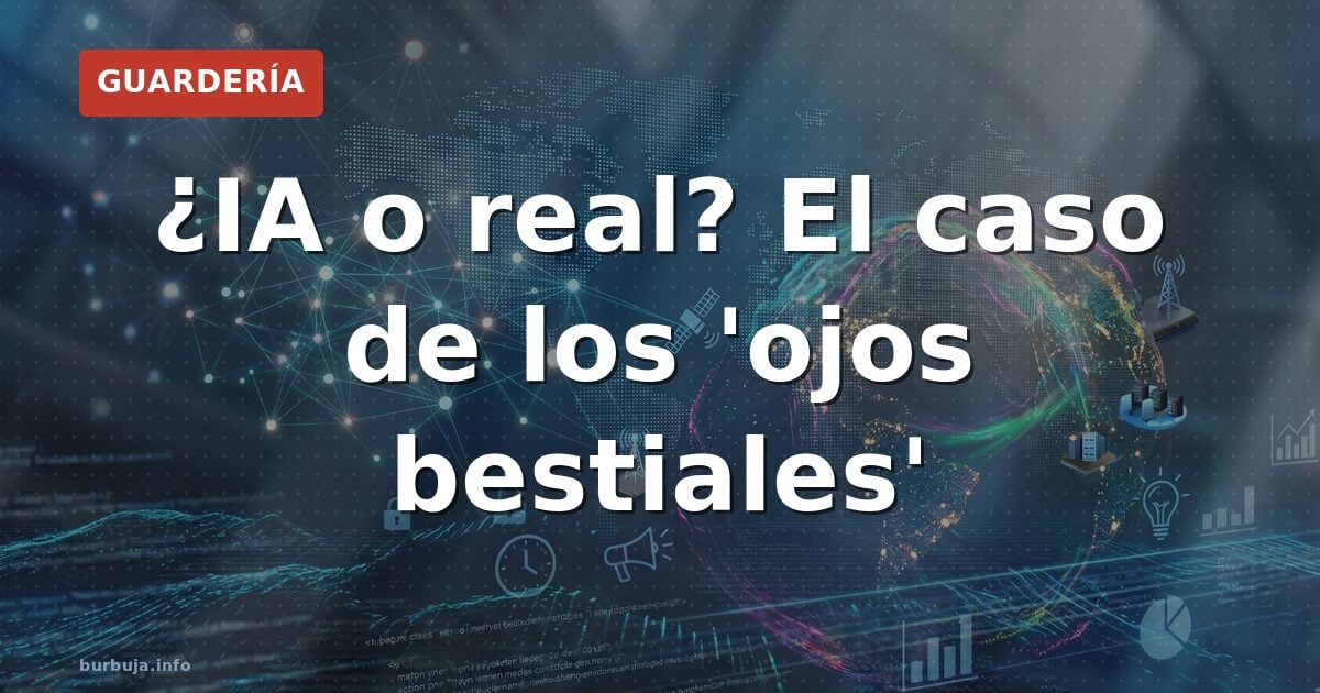 Ojos que no engañan: ¿realidad o IA?