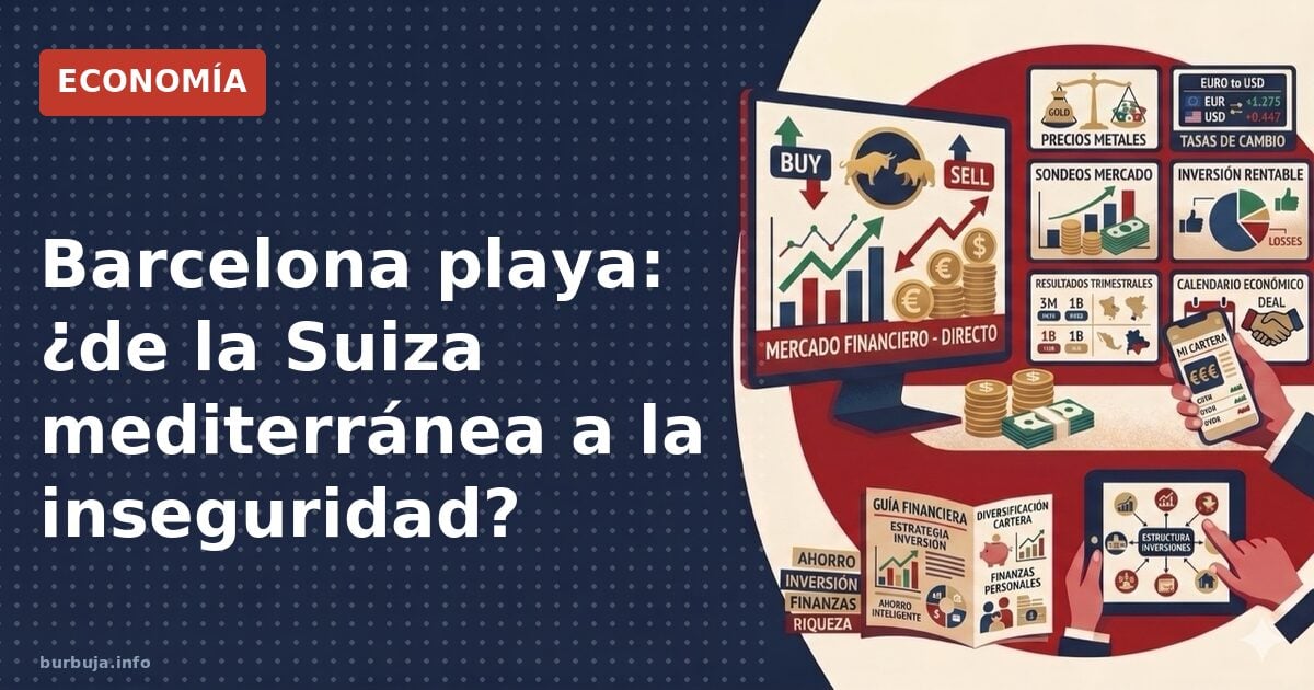 Barcelona playa: ¿de la Suiza mediterránea a la inseguridad?