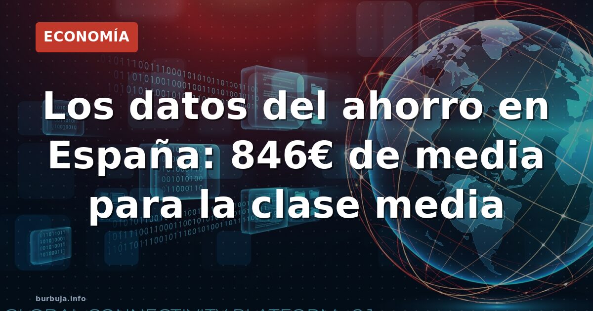 Ahorro en España: el 0,08% se lleva el 30%