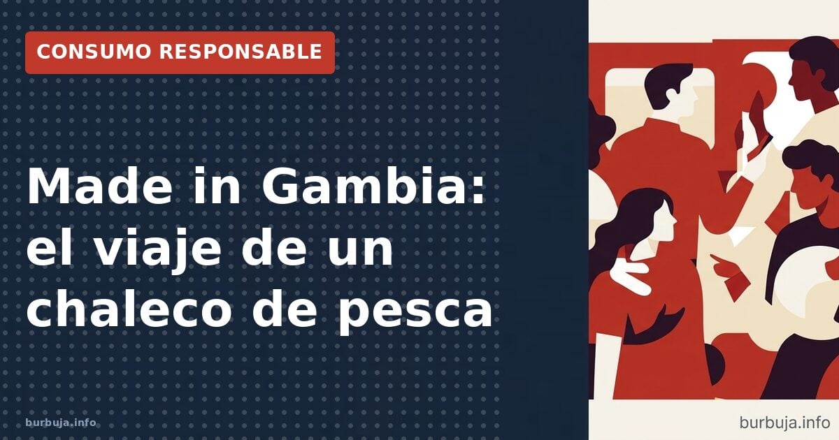 La verdad sobre el 'Made in Gambia' de tu chaleco