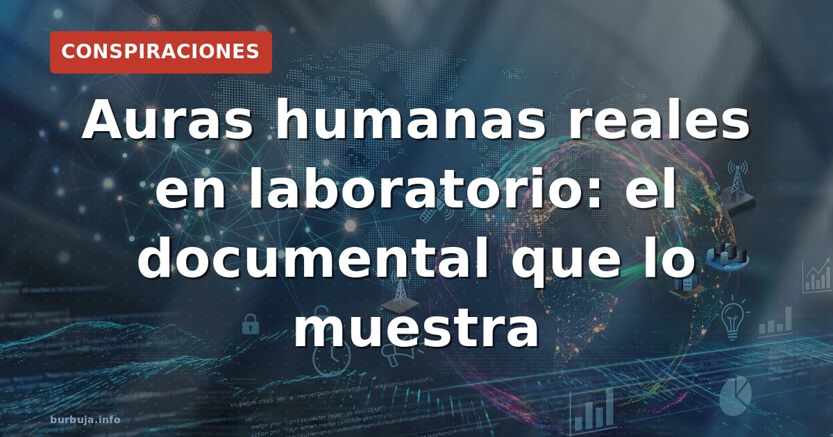 Auras humanas reales en laboratorio: el documental que lo muestra