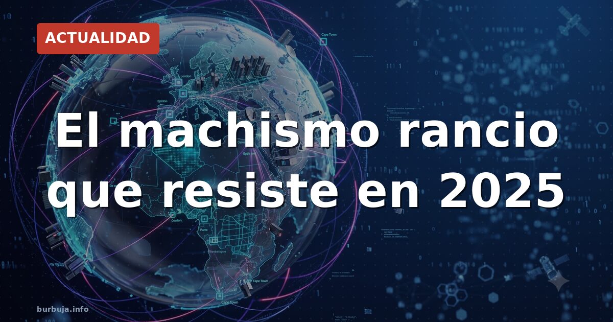 El machismo rancio que resiste en 2025