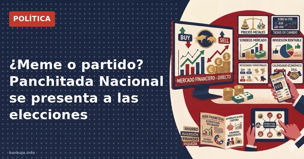 ¿Meme o partido? Panchitada Nacional se presenta a las elecciones