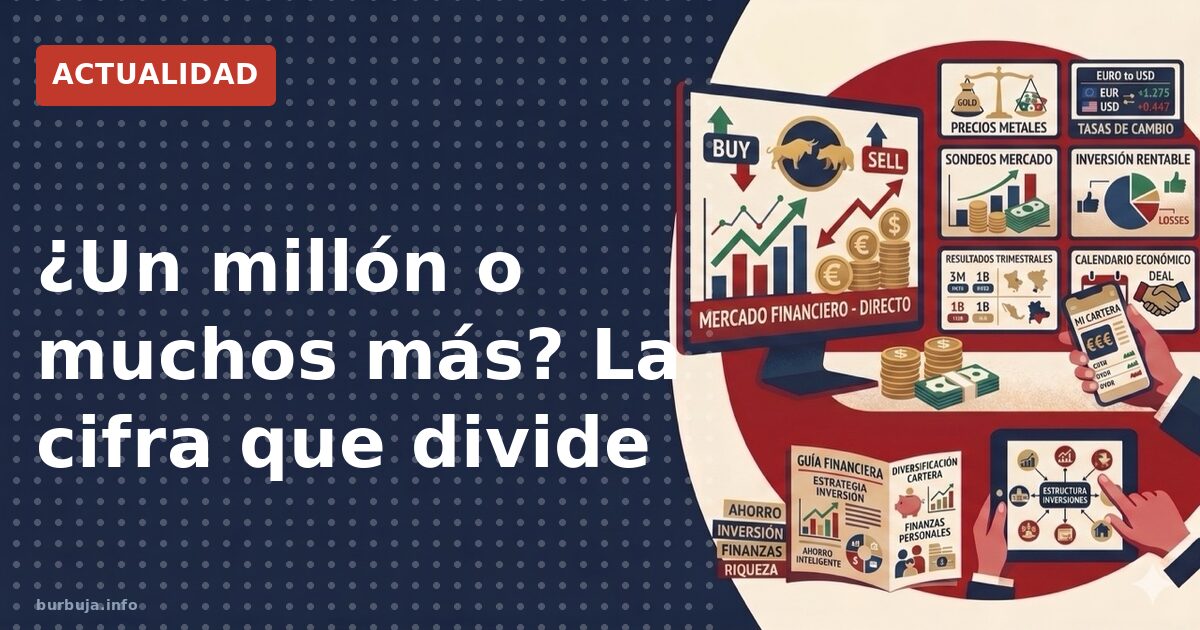 ¿Un millón o muchos más? La cifra que divide