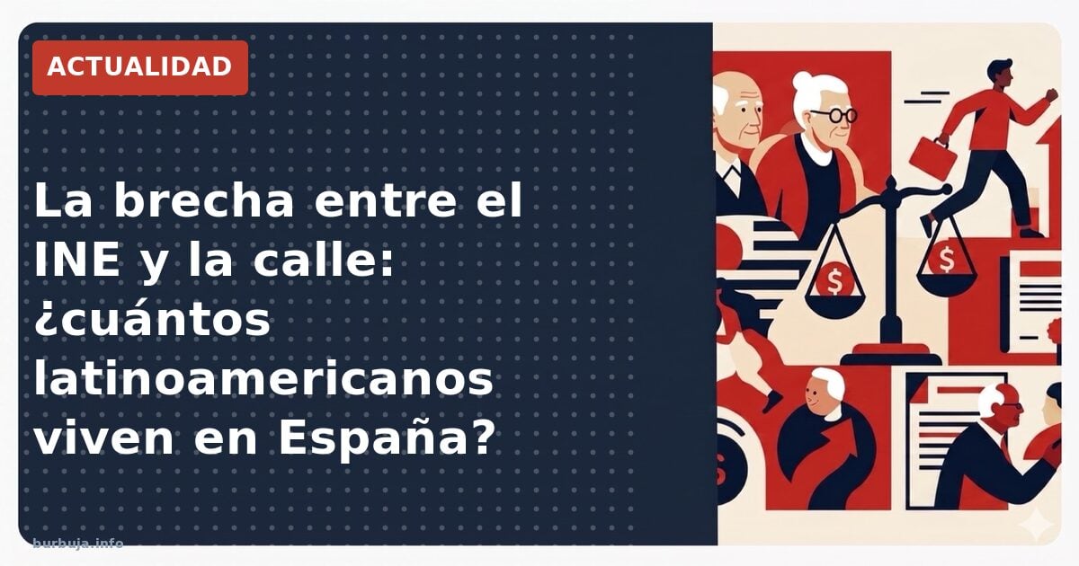 El INE vs la calle: ¿cuántos latinos viven en España?