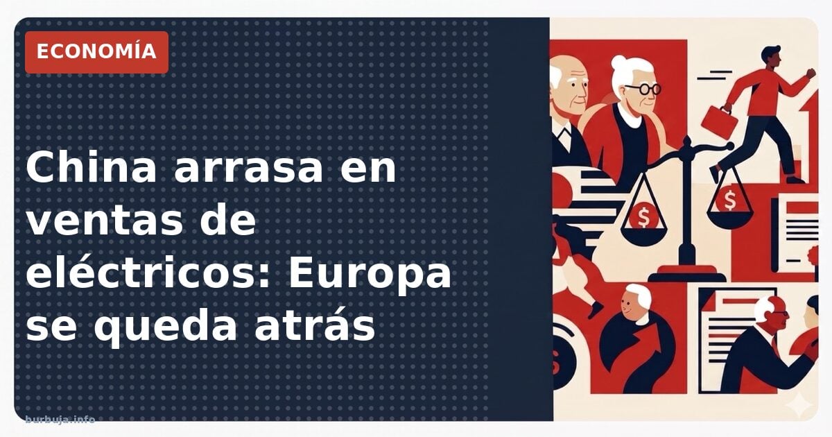 China aplasta a Europa en coches eléctricos