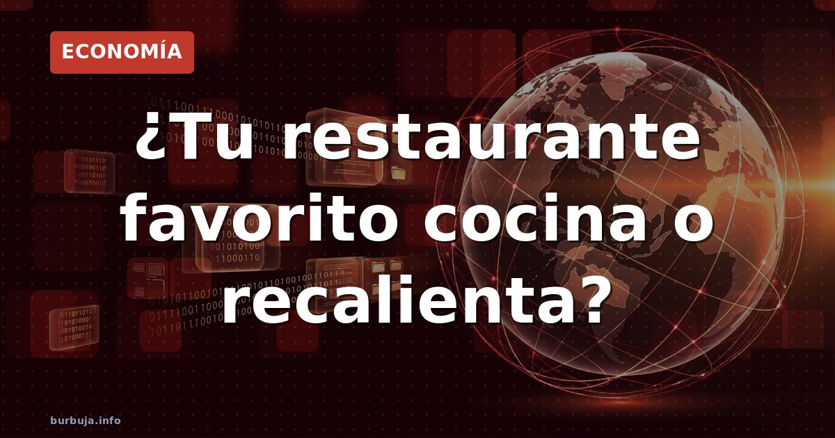 Quinta gama: la comida precocinada que pagas como artesanal