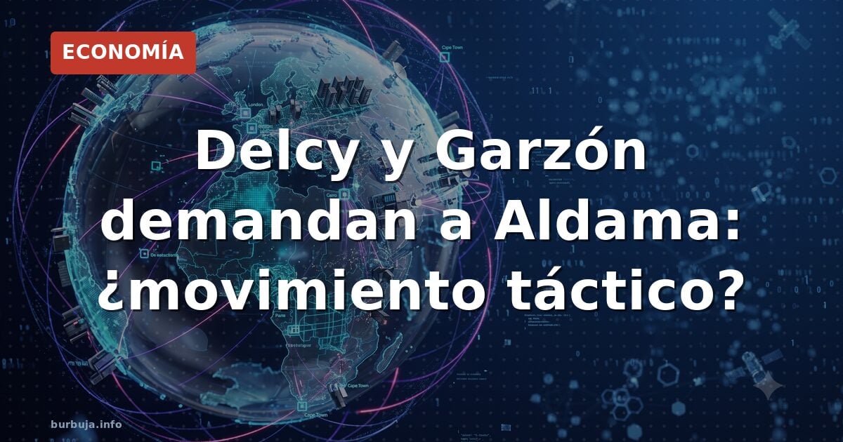 Garzón y Delcy presentan querella contra Aldama