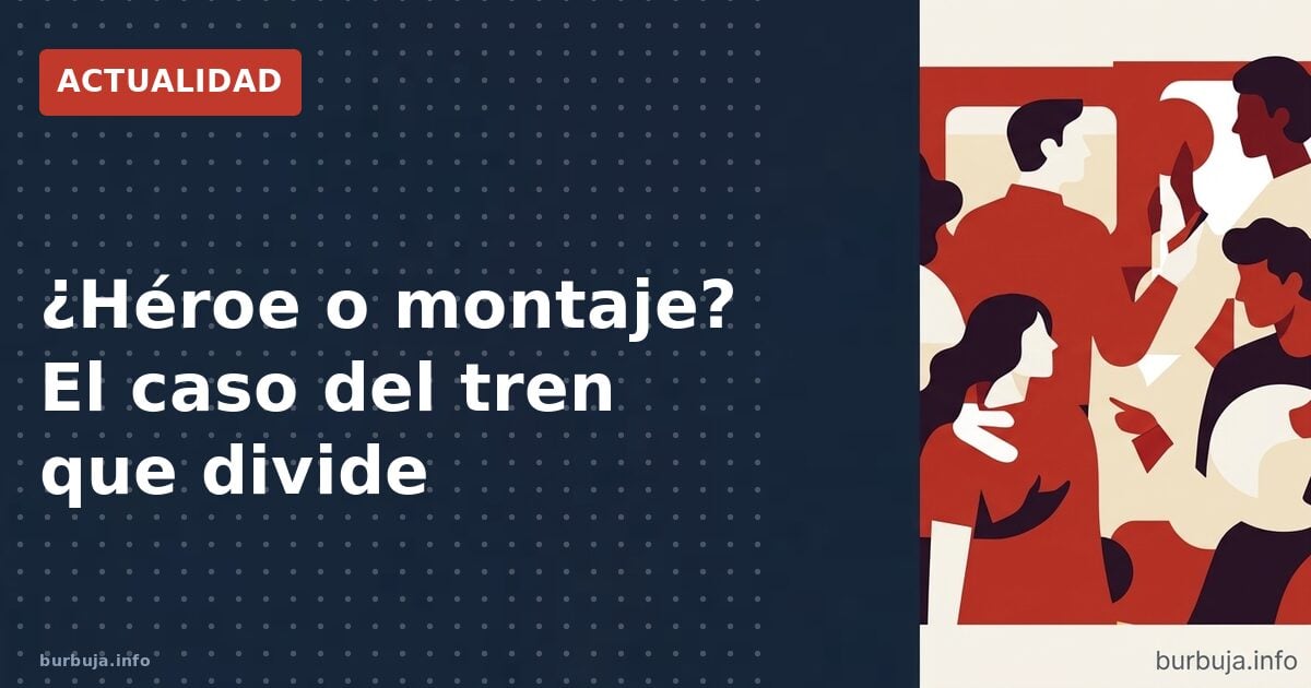 Incidente en tren: ¿heroína o montaje mediático?