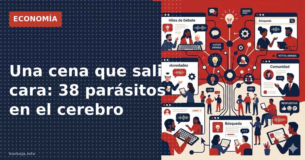 El precio de un viaje barato a India: 38 parásitos en tu cerebro