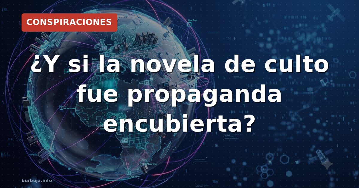 ¿Y si la novela de culto fue propaganda encubierta?
